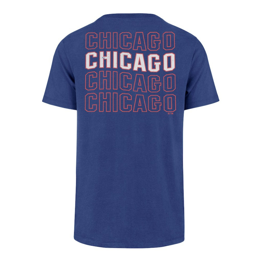 Chicago Cubs Hang Back Franklin T-Shirt Royal | 47 brand