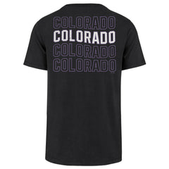Colorado Rockies Hang Back Franklin T-Shirt Black | 47 brand