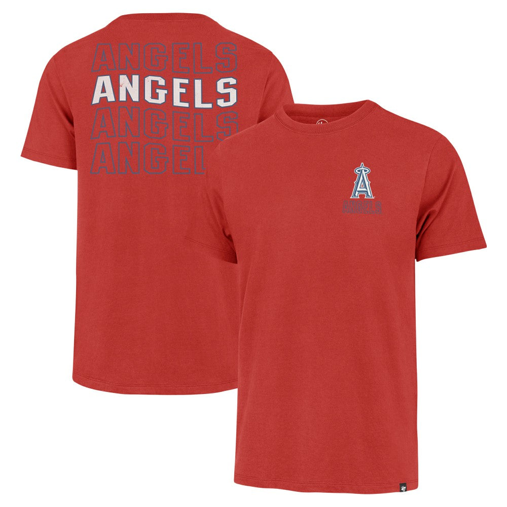 Los Angeles Angels Hang Back Franklin T-Shirt Red | 47 brand