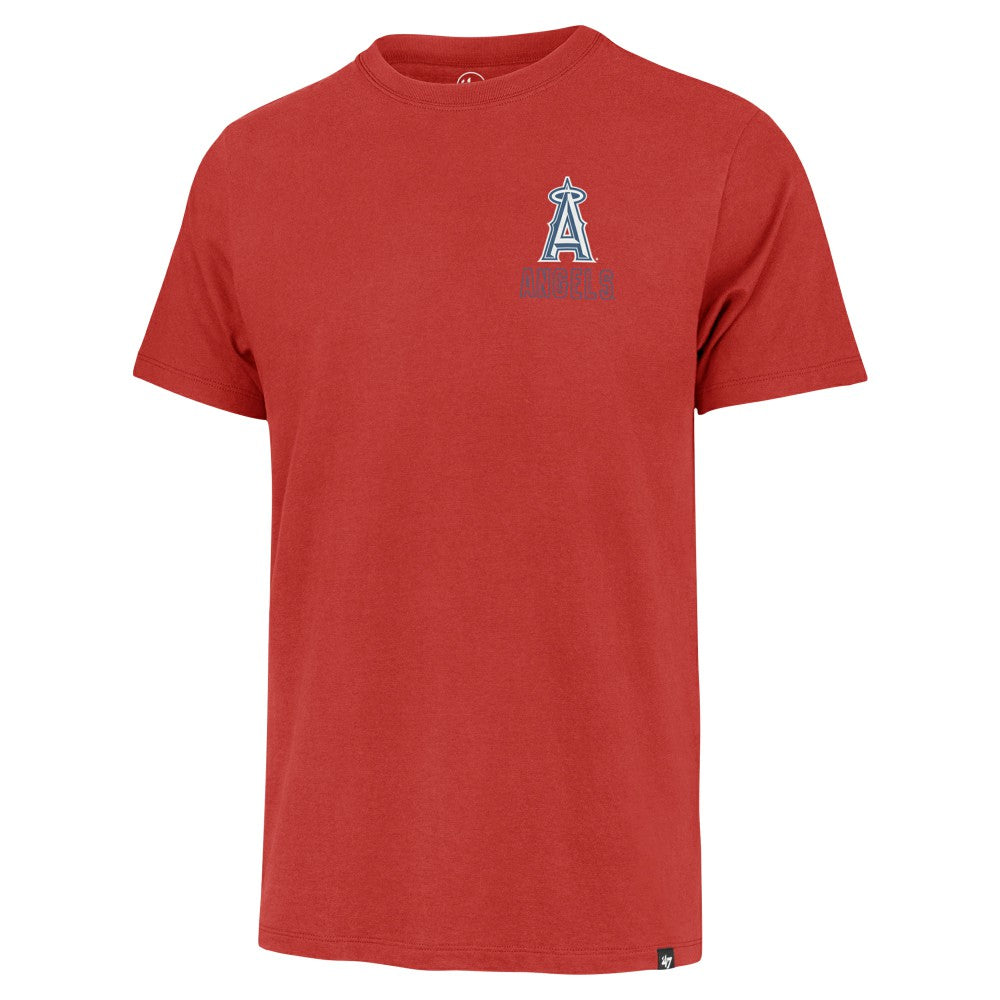 Los Angeles Angels Hang Back Franklin T-Shirt Red | 47 brand