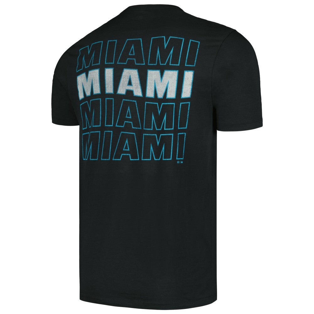 Miami Marlins Hang Back Franklin T-Shirt Black | 47 brand