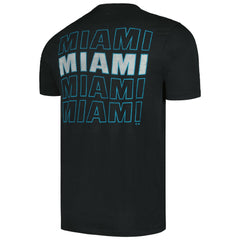 Miami Marlins Hang Back Franklin T-Shirt Black | 47 brand