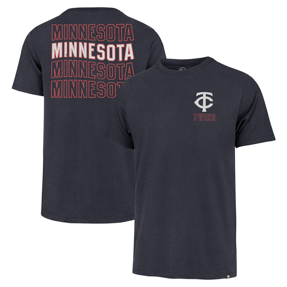 Minnesota Twins Hang Back Franklin T-Shirt Navy | 47 brand