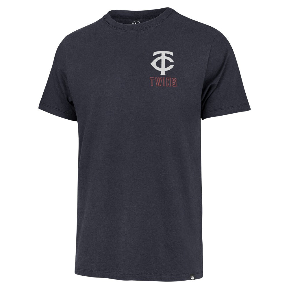 Minnesota Twins Hang Back Franklin T-Shirt Navy | 47 brand
