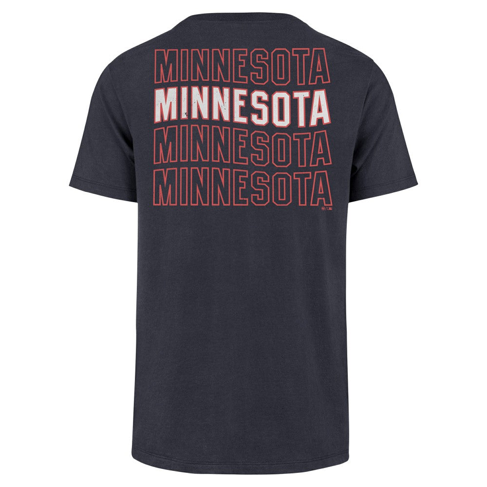 Minnesota Twins Hang Back Franklin T-Shirt Navy | 47 brand