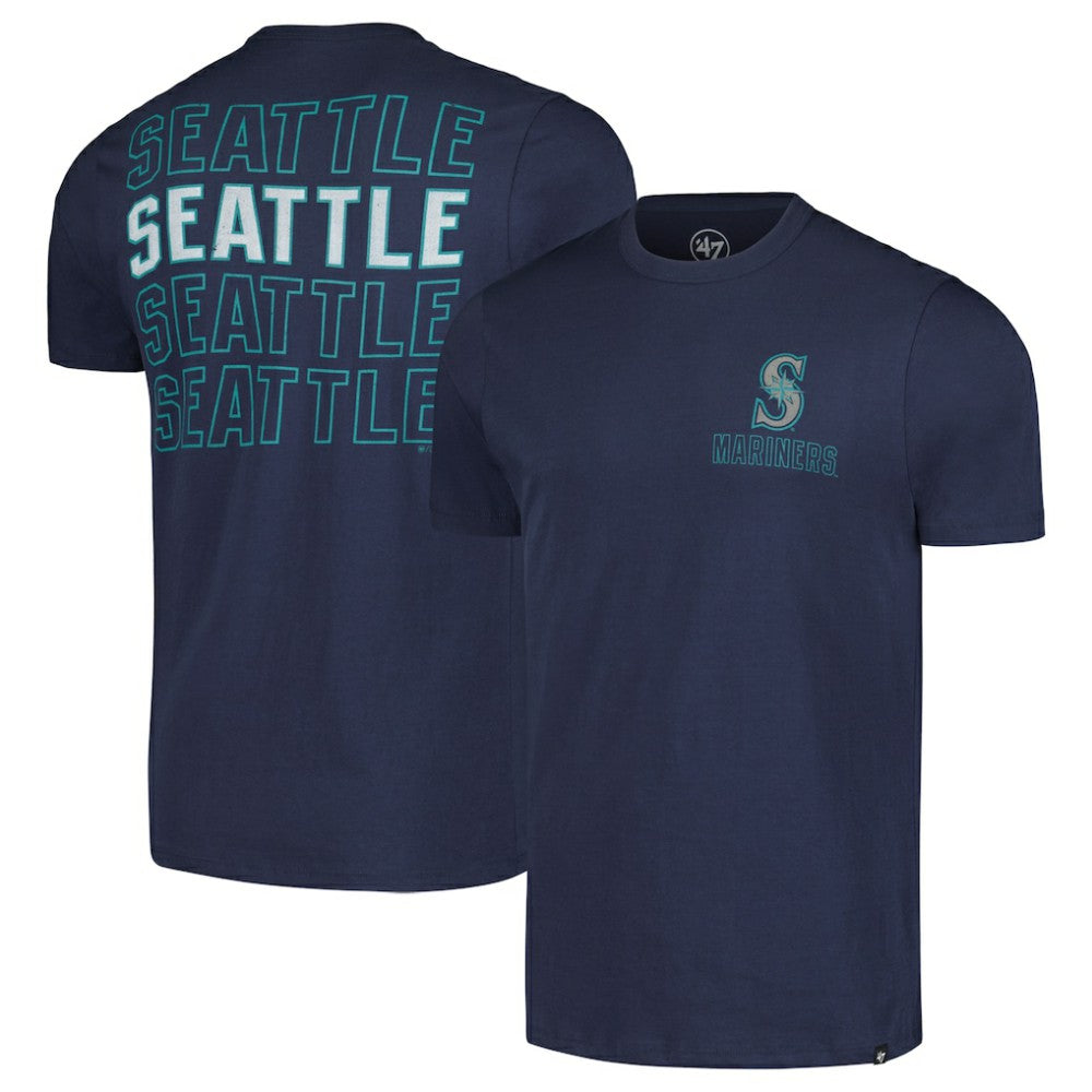 Seattle Mariners Hang Back Franklin T-Shirt Navy | 47 brand