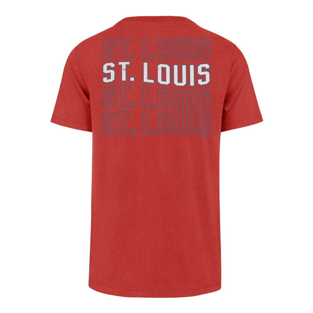 St. Louis Cardinals Hang Back Franklin T-Shirt Red | 47 brand