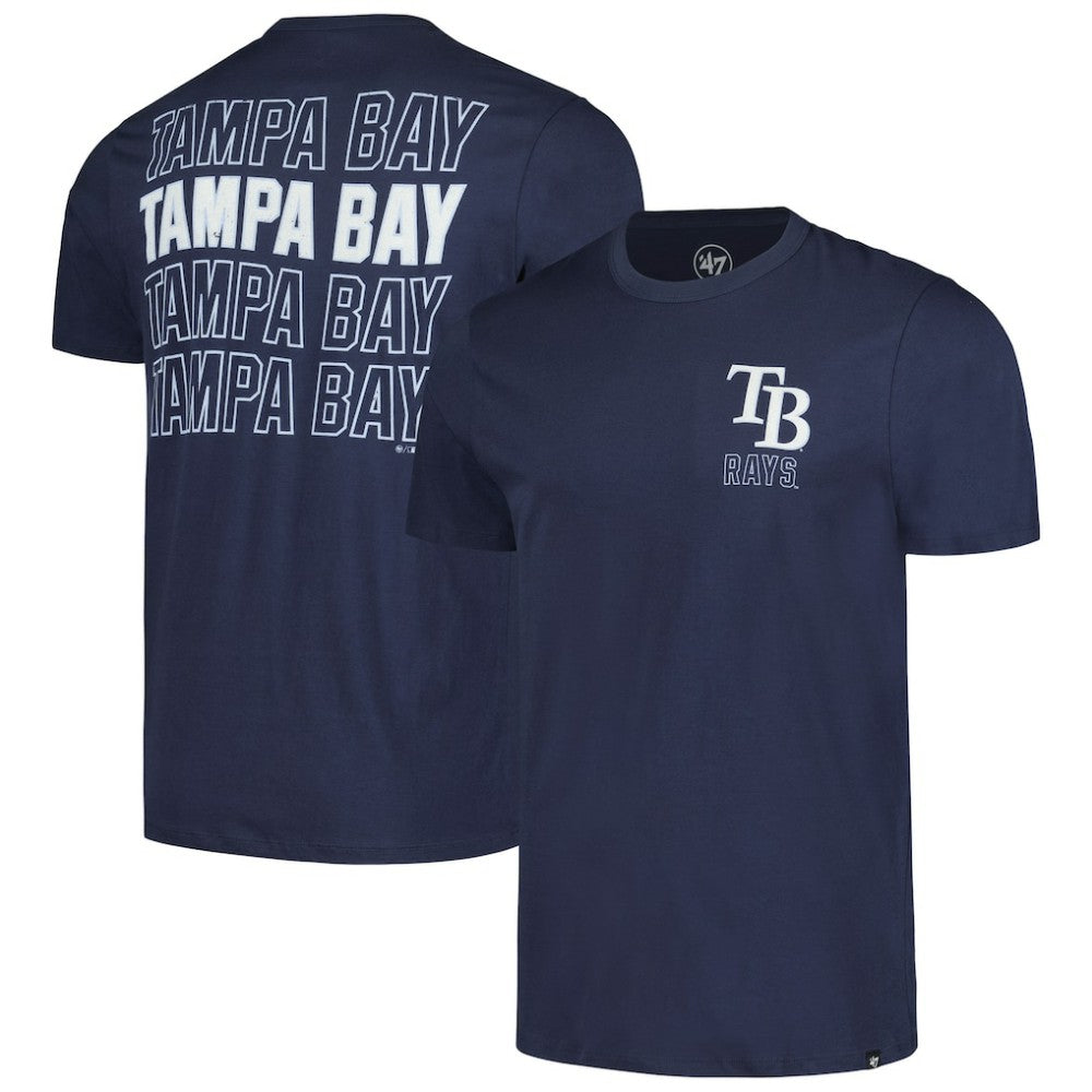 Tampa Bay Rays Hang Back Franklin T-Shirt Navy | 47 brand