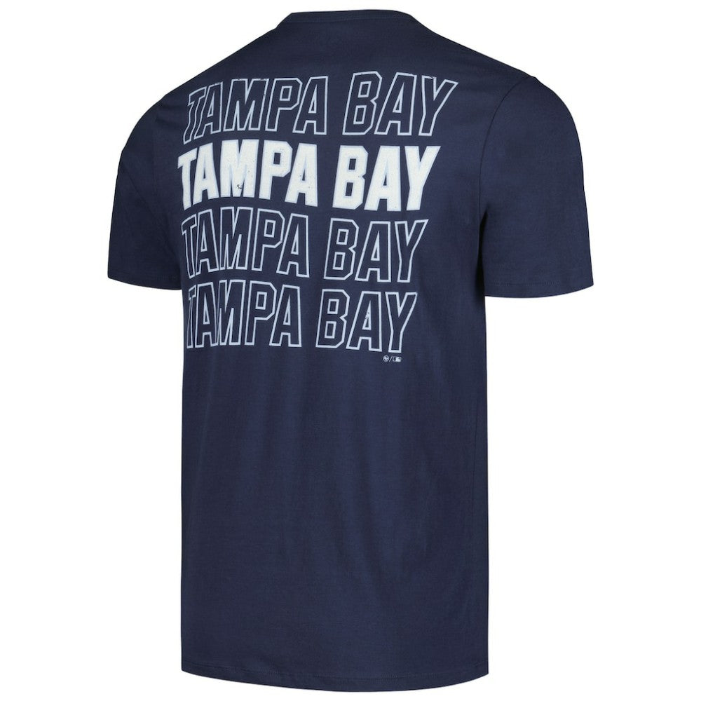 Tampa Bay Rays Hang Back Franklin T-Shirt Navy | 47 brand