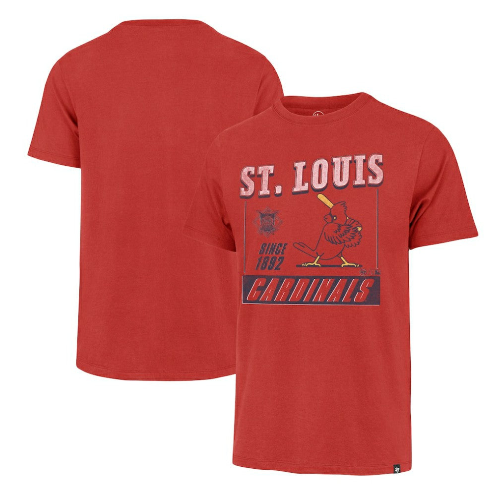 St. Louis Cardinals Outlast Franklin T-Shirt Red | 47 brand
