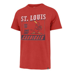 St. Louis Cardinals Outlast Franklin T-Shirt Red | 47 brand