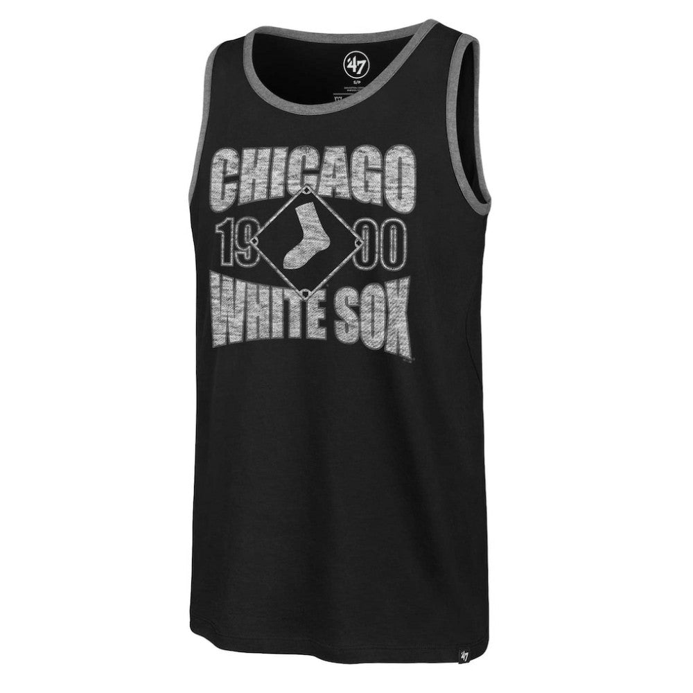 Chicago White Sox Upload Franklin Tank Top Black | 47 brand