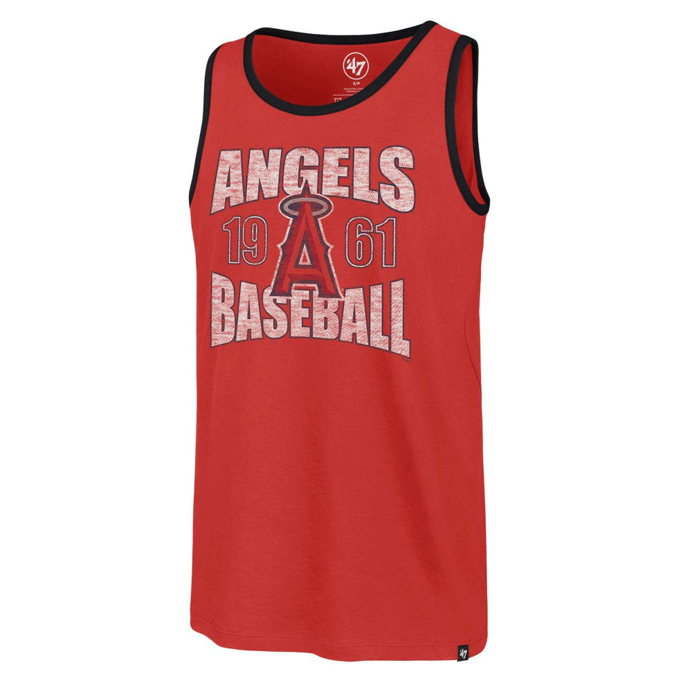 Los Angeles Angels Upload Franklin Tank Top Red | 47 brand