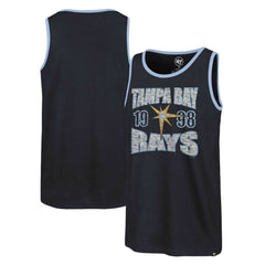 Tampa Bay Rays Upload Franklin Tank Top Navy | 47 brand