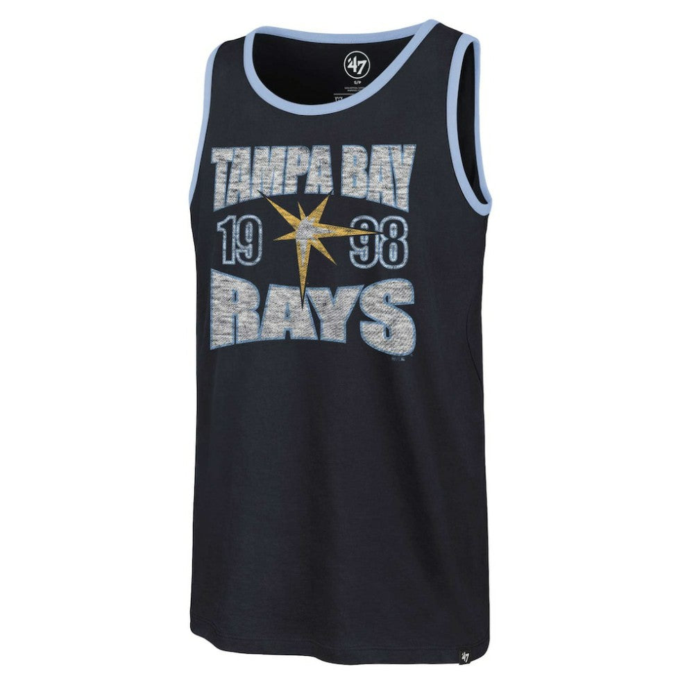 Tampa Bay Rays Upload Franklin Tank Top Navy | 47 brand