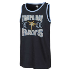 Tampa Bay Rays Upload Franklin Tank Top Navy | 47 brand