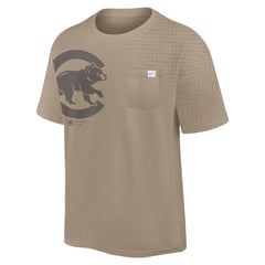 Chicago Cubs Statement Max90 Pocket T-Shirt Khaki | Nike