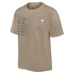 St. Louis Cardinals Statement Max90 Pocket T-Shirt Khaki | Nike