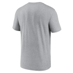 St. Louis Cardinals Arch Baseball Stack Performance T-Shirt Heather Charcoal | Nike
