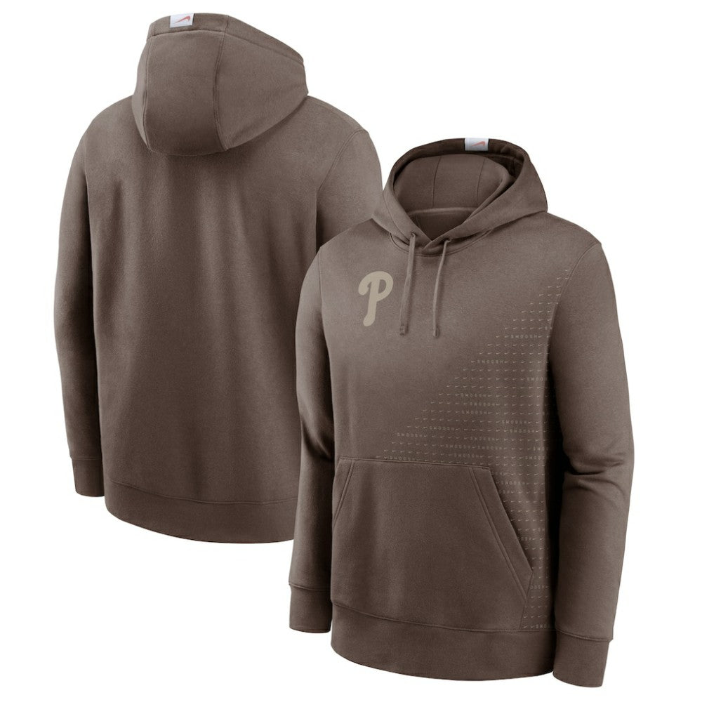 Philadelphia Phillies Statement Pullover Hoodie Light Brown | Nike