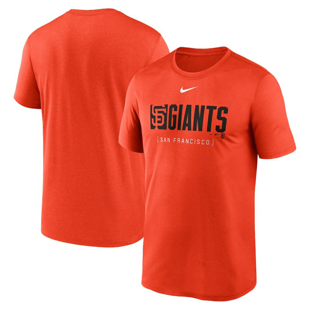 San Francisco Giants Knockout Legend Performance T-Shirt Orange | Nike