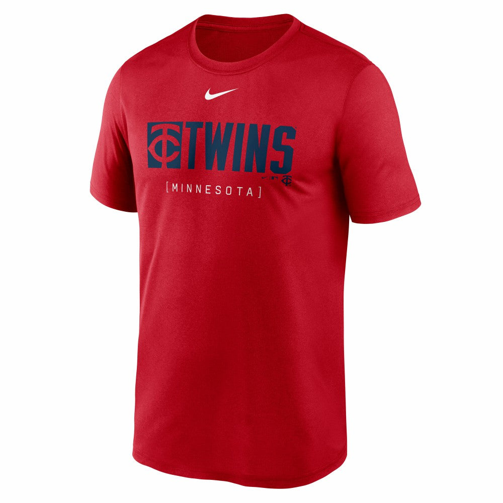 Minnesota Twins Knockout Legend Performance T-Shirt Red | Nike