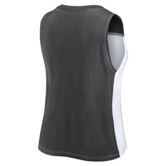 Chicago White Sox Women's Color-Block Tank Top Black/White