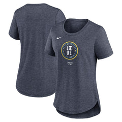 Philadelphia Phillies Women's 2024 City Connect Tri-Blend T-Shirt Navy | Nike