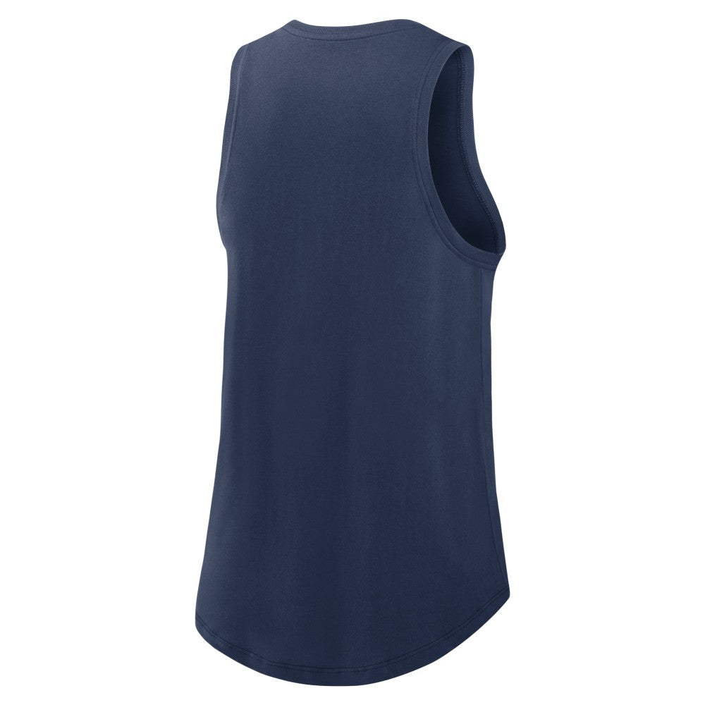 Minnesota Twins Women's Legacy Icon High Neck Dri-FIT Tank Top Navy | Nike