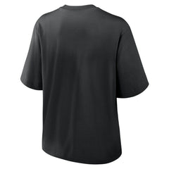 San Francisco Giants Women's Knockout Boxy T-Shirt Black | Nike