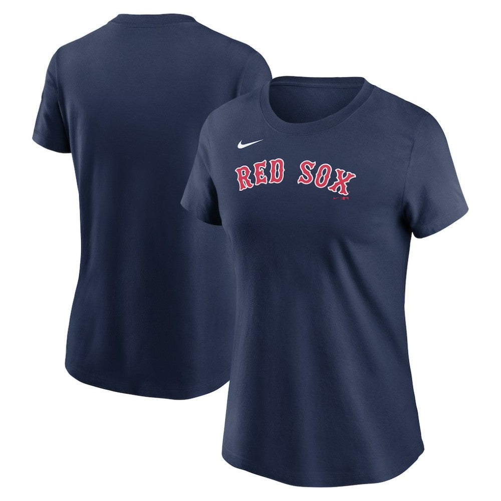 Boston Red Sox Women's Wordmark T-Shirt Navy | Nike