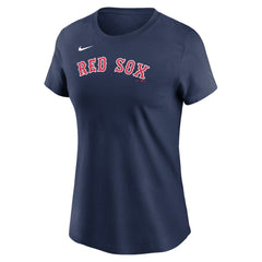 Boston Red Sox Women's Wordmark T-Shirt Navy | Nike