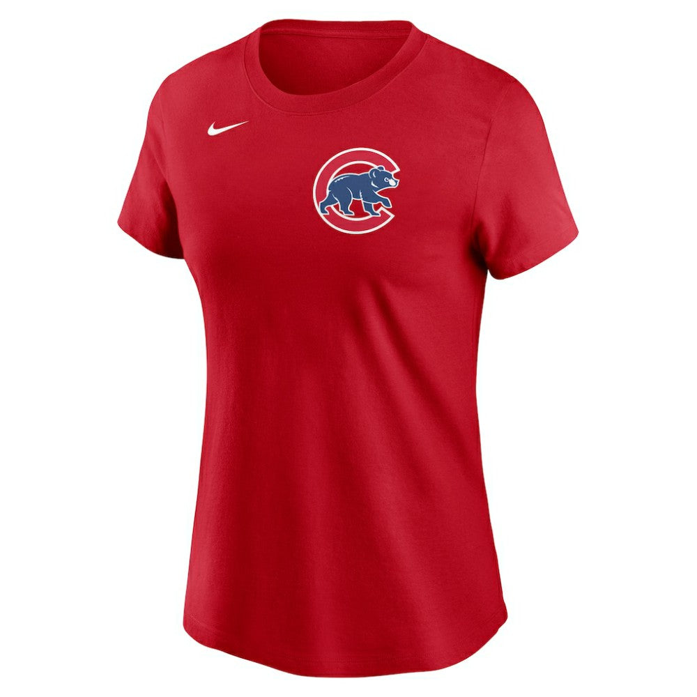 Chicago Cubs Women's Wordmark T-Shirt Red | Nike