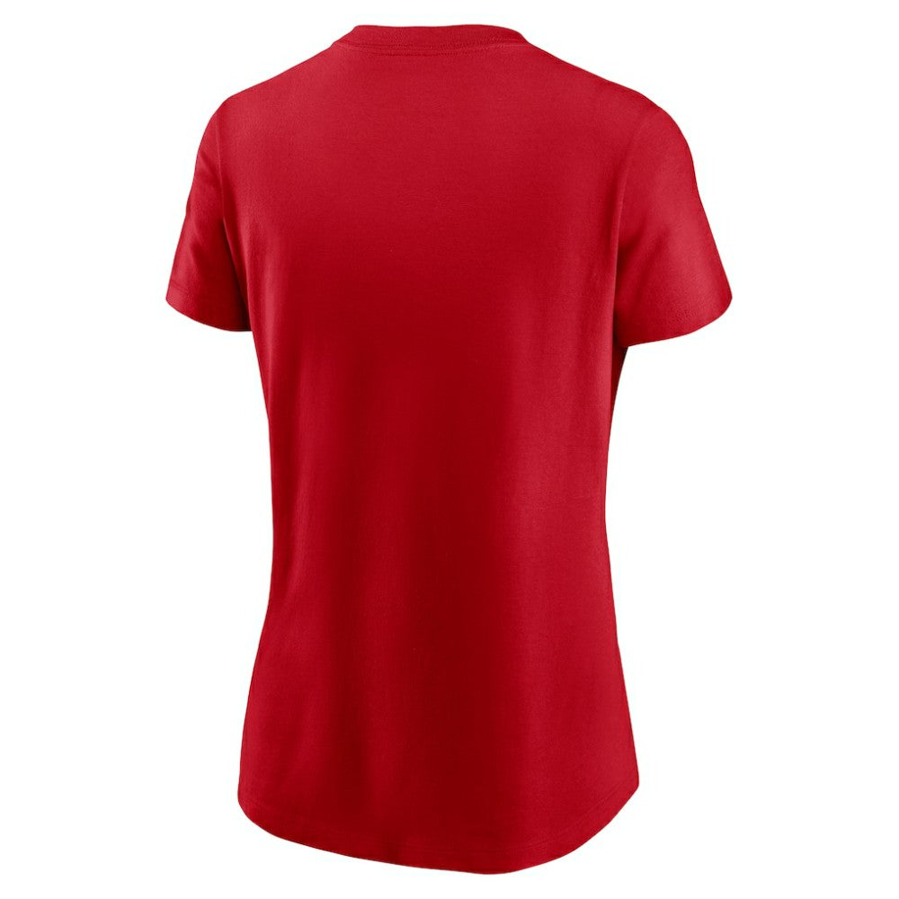 Chicago Cubs Women's Wordmark T-Shirt Red | Nike