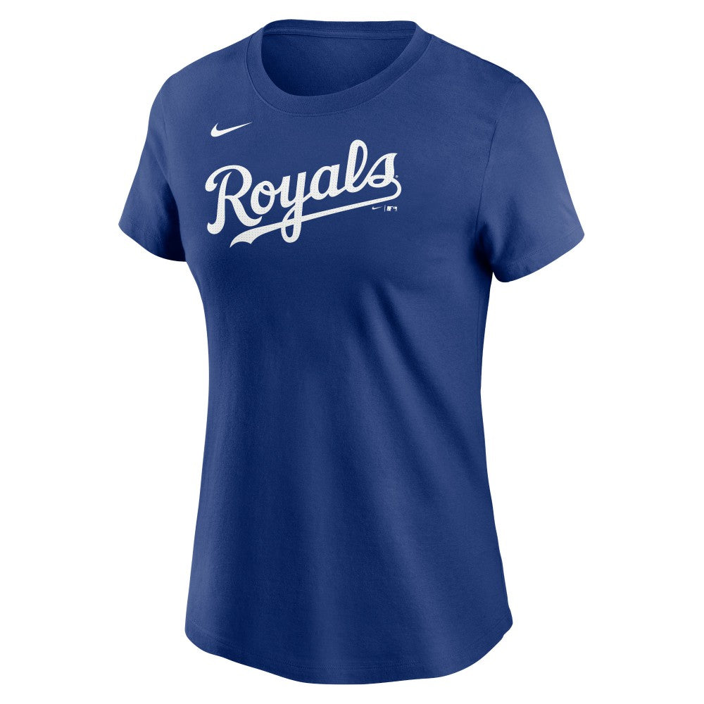 Kansas City Royals Women's Wordmark T-Shirt Royal | Nike