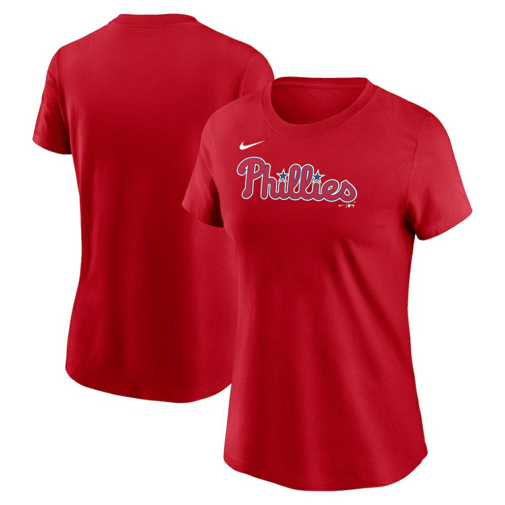 Philadelphia Phillies Women's Wordmark T-Shirt Red | Nike