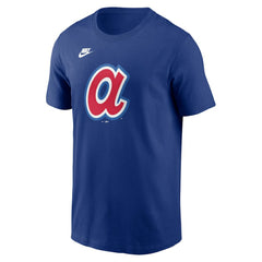 Atlanta Braves Cooperstown Collection T-Shirt Royal | Nike