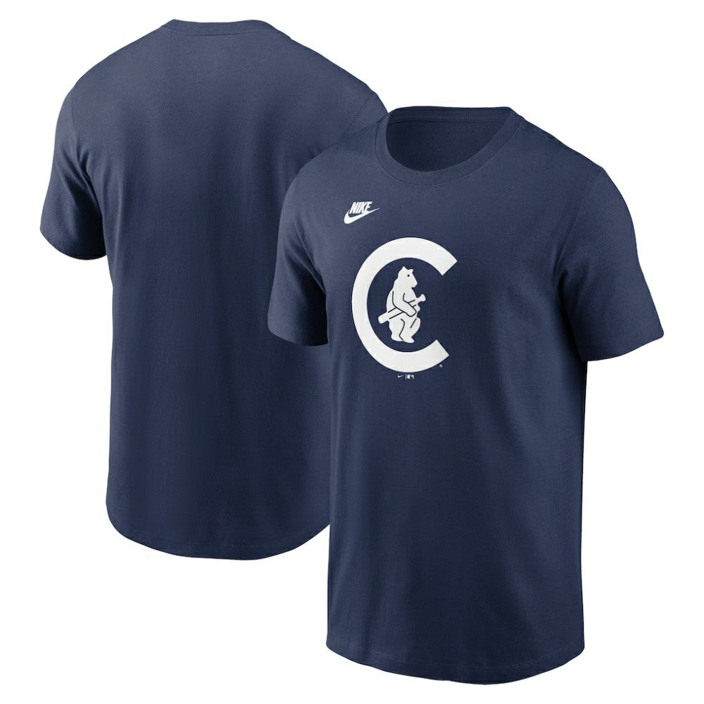 Chicago Cubs Cooperstown Collection T-Shirt Navy | Nike