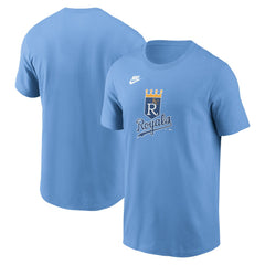 Kansas City Royals Cooperstown Collection T-Shirt Light Blue | Nike