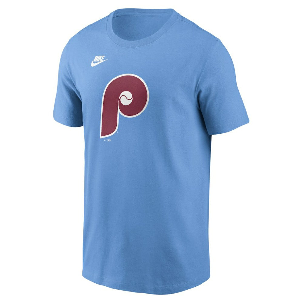 Philadelphia Phillies Cooperstown Collection T-Shirt Light Blue | Nike