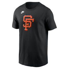 San Francisco Giants Cooperstown Collection T-Shirt Black | Nike