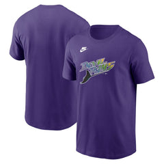 Tampa Bay Rays Cooperstown Collection T-Shirt Purple | Nike