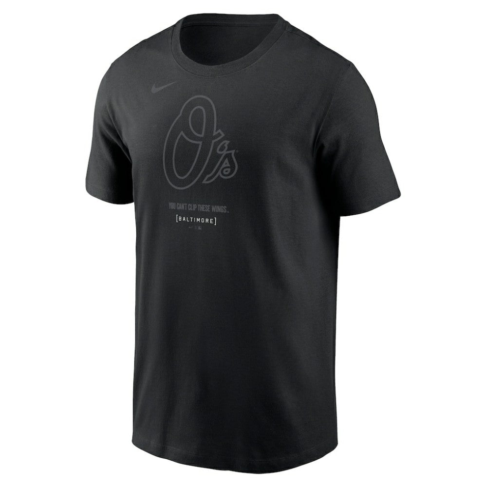 Baltimore Orioles City Connect Large Logo T-Shirt Black | Nike
