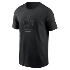 Baltimore Orioles City Connect Large Logo T-Shirt Black | Nike