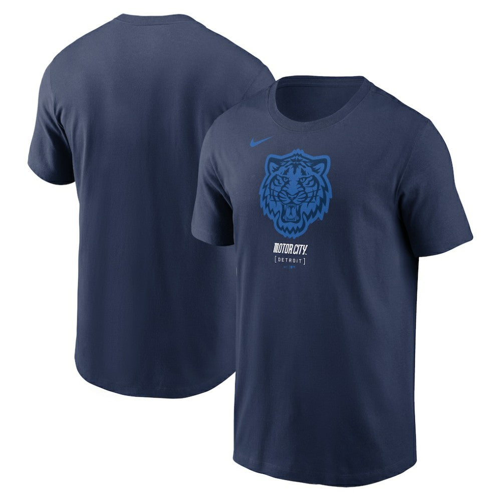 Detroit Tigers 2024 City Connect Large Logo T-Shirt Navy | Nike