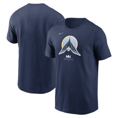 Minnesota Twins 2024 City Connect Large Logo T-Shirt Navy | Nike