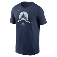 Minnesota Twins 2024 City Connect Large Logo T-Shirt Navy | Nike