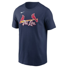 St. Louis Cardinals City Connect Wordmark T-Shirt Navy | Nike