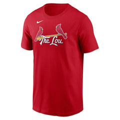 St. Louis Cardinals City Connect Wordmark T-Shirt Red | Nike