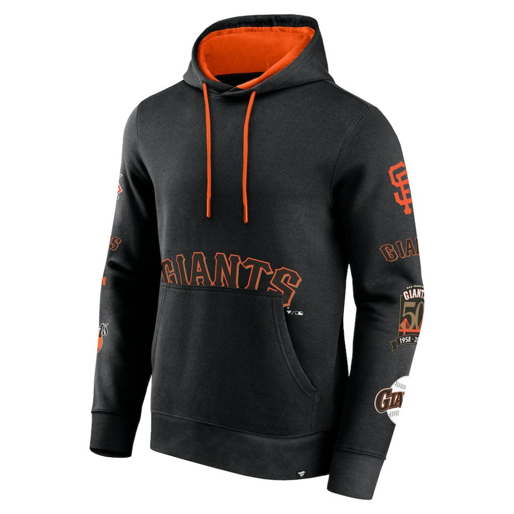 San Francisco Giants Wild Winner Pullover Hoodie Black